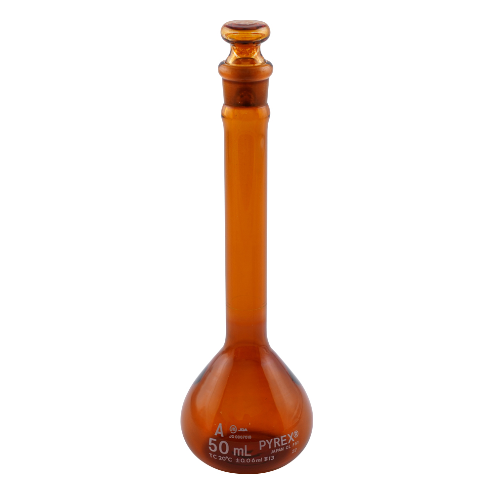 メスフラスコ（JIS規格） 50mL 55640JIS-50