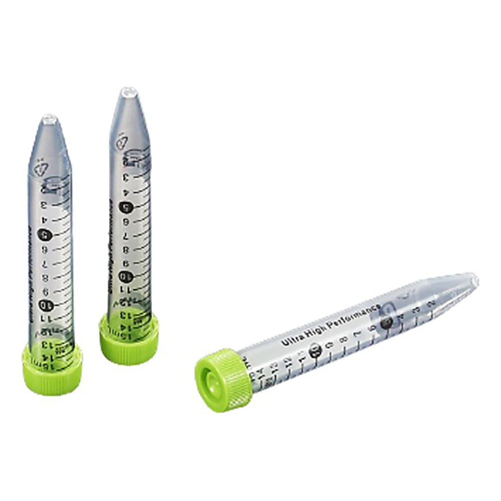 スーパークリアー遠沈管 15mL 50本x10袋入 93000-022