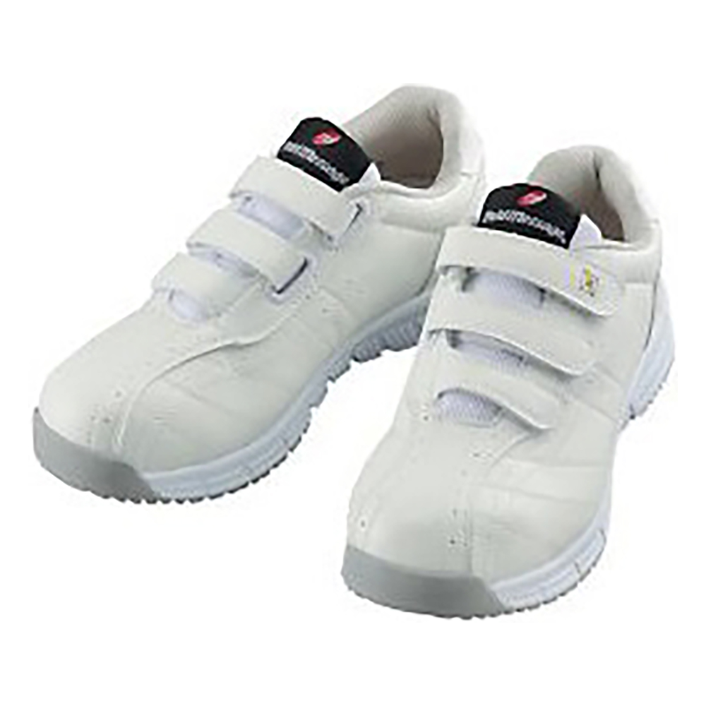 制電セーフティシューズ ホワイト 22cm S6172-037-22.0