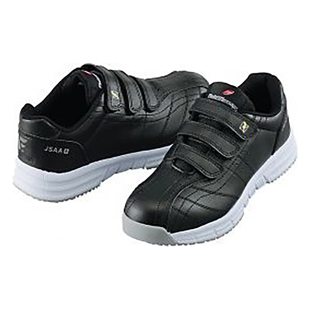 制電セーフティシューズ ブラック 22cm S6172-044-22.0