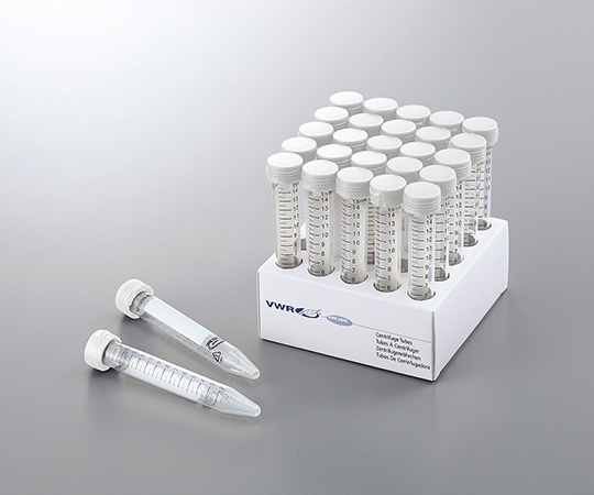 遠沈管（フリップキャップ） γ線滅菌済 15mL 25本×20ラック入 75845-212