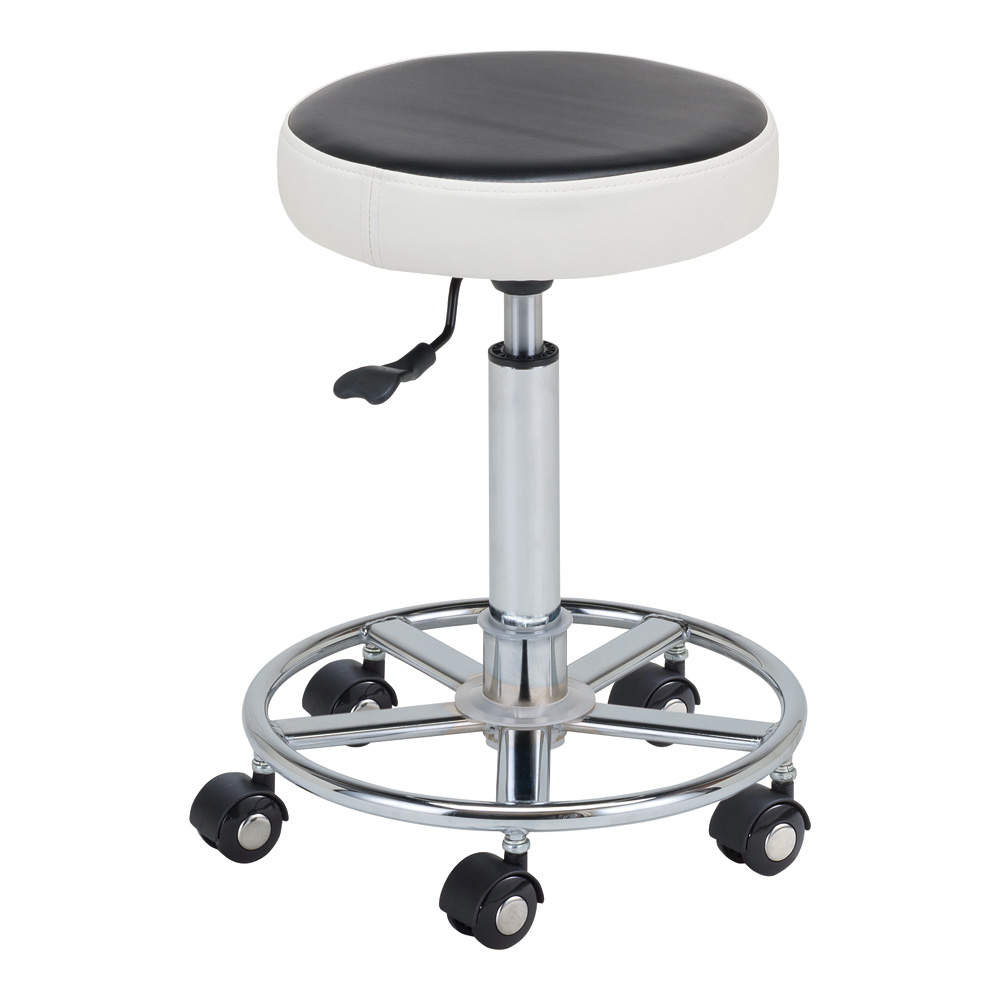 カラートレンドチェアー 背もたれ無し ブラック CTC