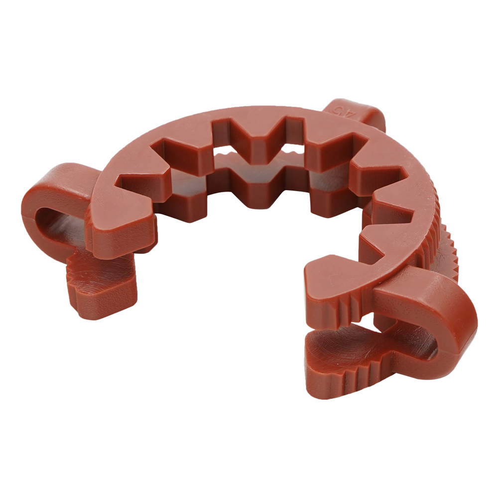 コニカルヘッドクリップ 茶 適合スリ部上径：45mm C18960045E