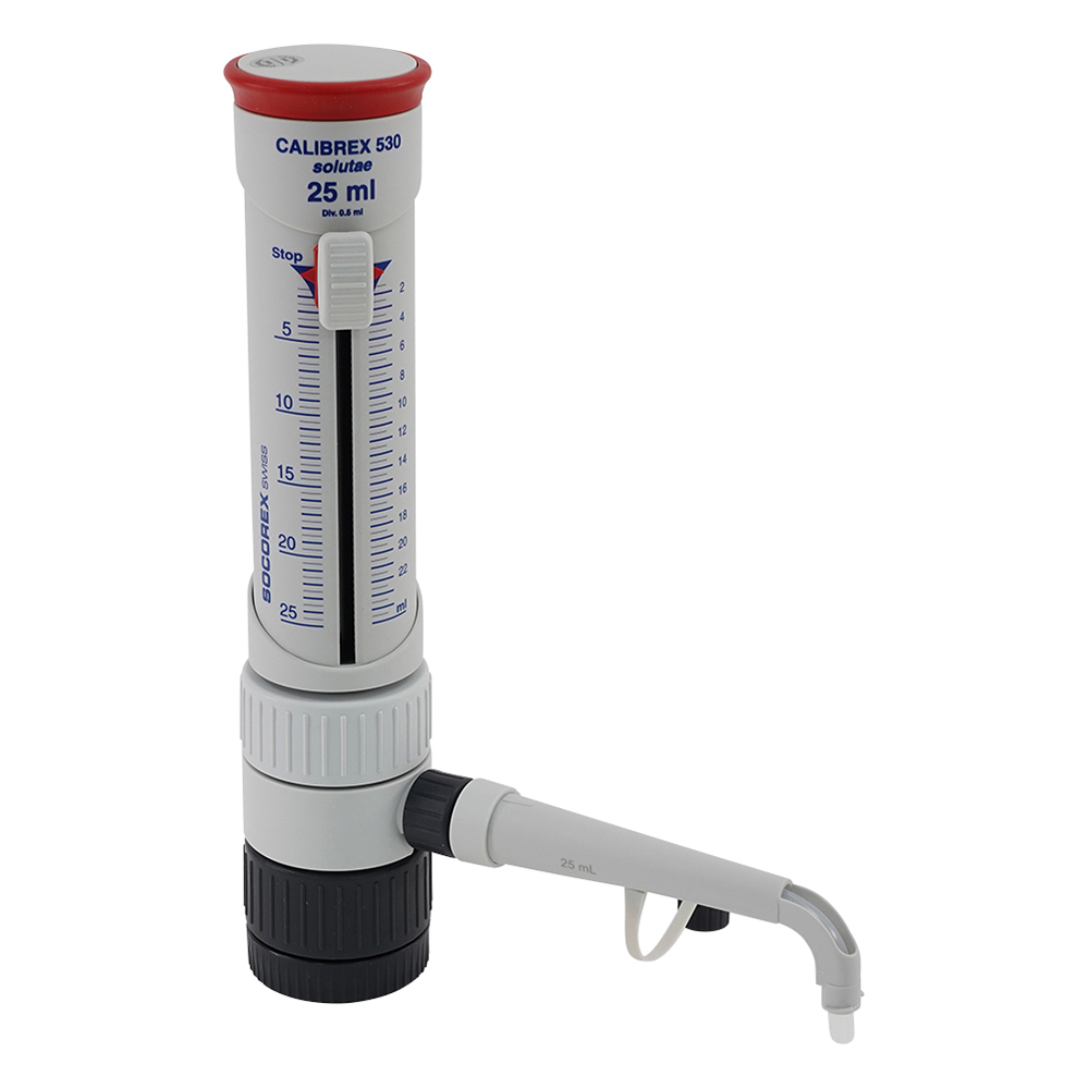 キャリブレックスディスペンサー（Calibrex） 2.5～25mL 530.025
