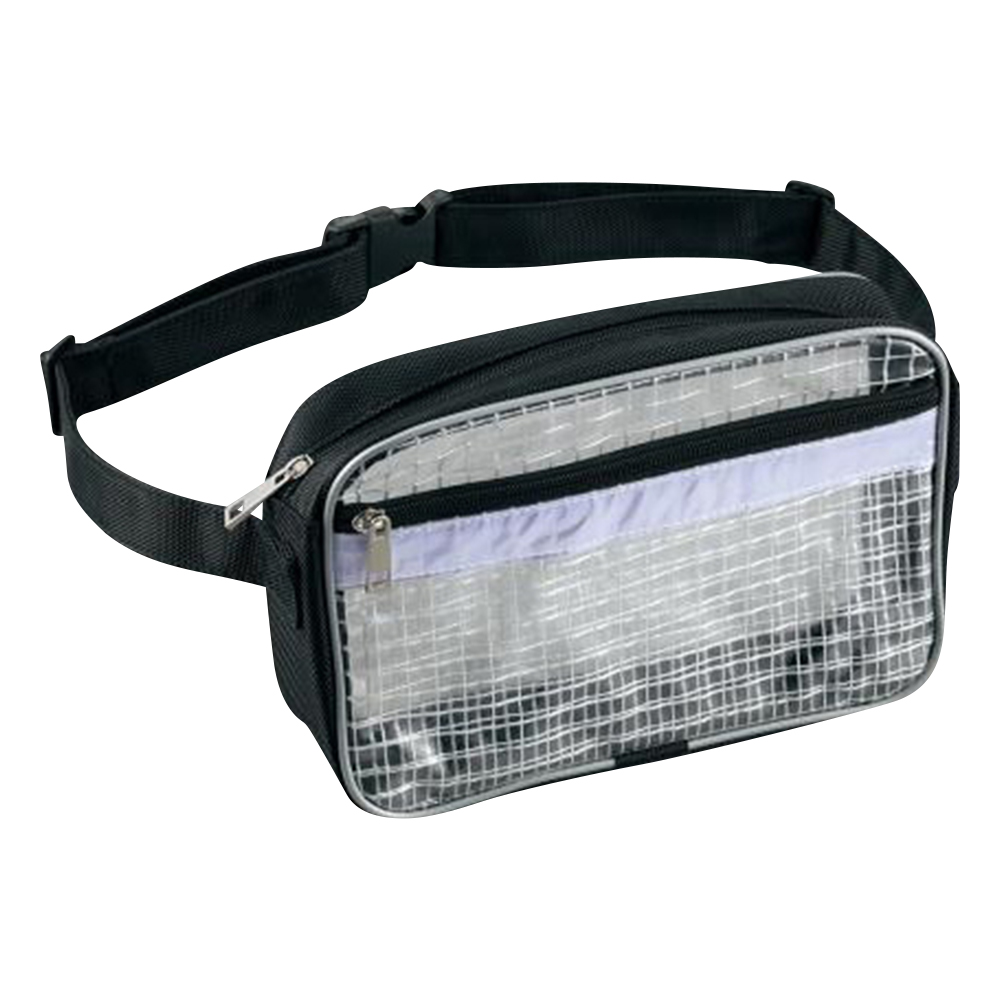 アズピュアPVCクリアバッグ ウエストポーチ KCIC-1461