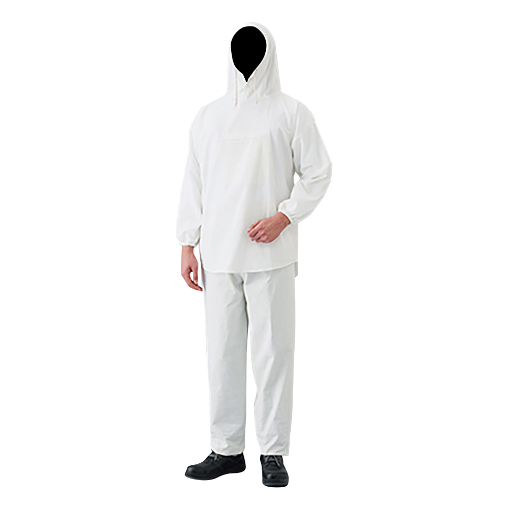 塗装服 上下セット 胸中央ポケット（ファスナー）付 L HK-506 F