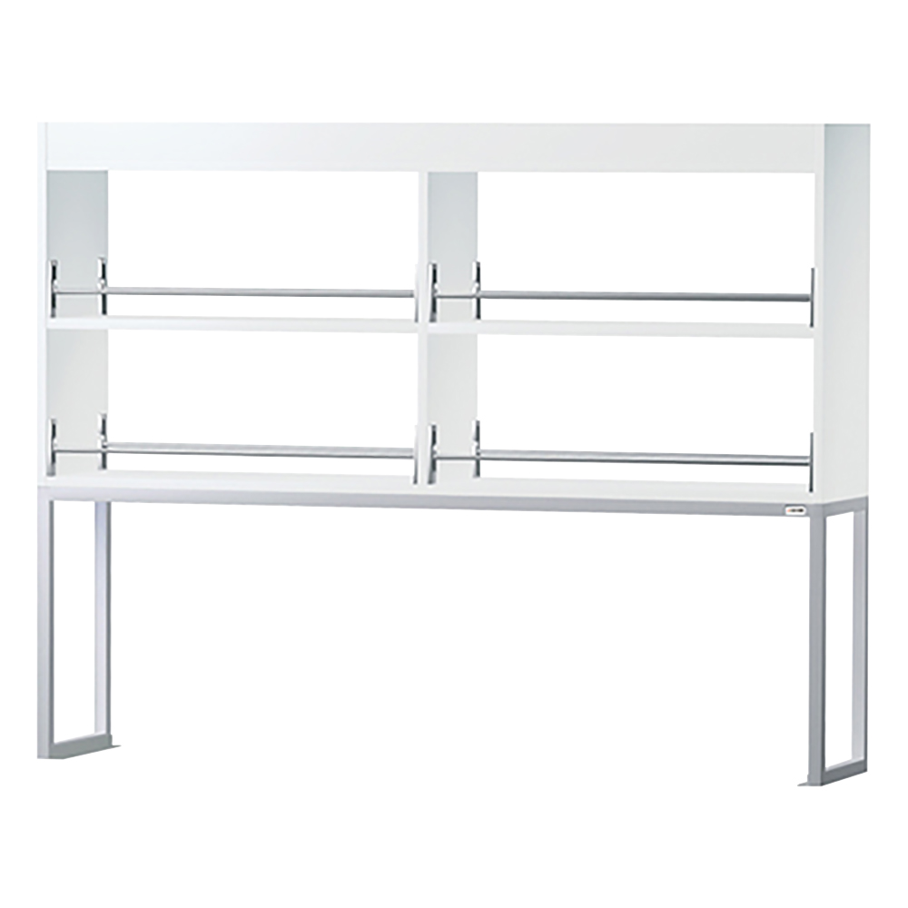 試薬棚 （両面型・スチールタイプ） 1500×300×1170mm TOB-1530SB