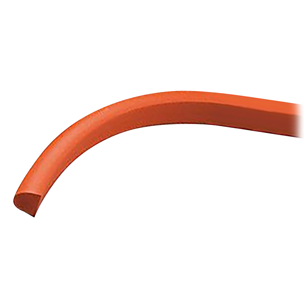 シリコーンスポンジ紐（赤）甲丸 10mm×10mm