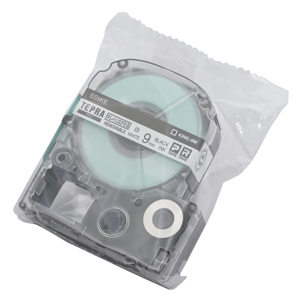 テプラ専用 テープカートリッジ ホワイト（弱粘着） SS9KE