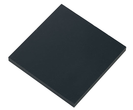 樹脂サンプルプレート ABS・黒 □100×1mm 1袋（10枚入） ABSB-□100-1