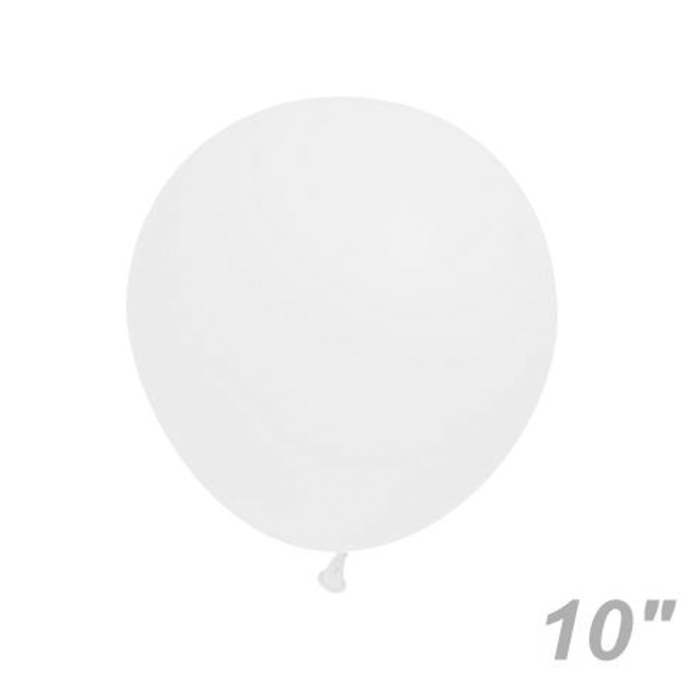 ゴム風船 ホワイト 1パック（100個入） ELT04745