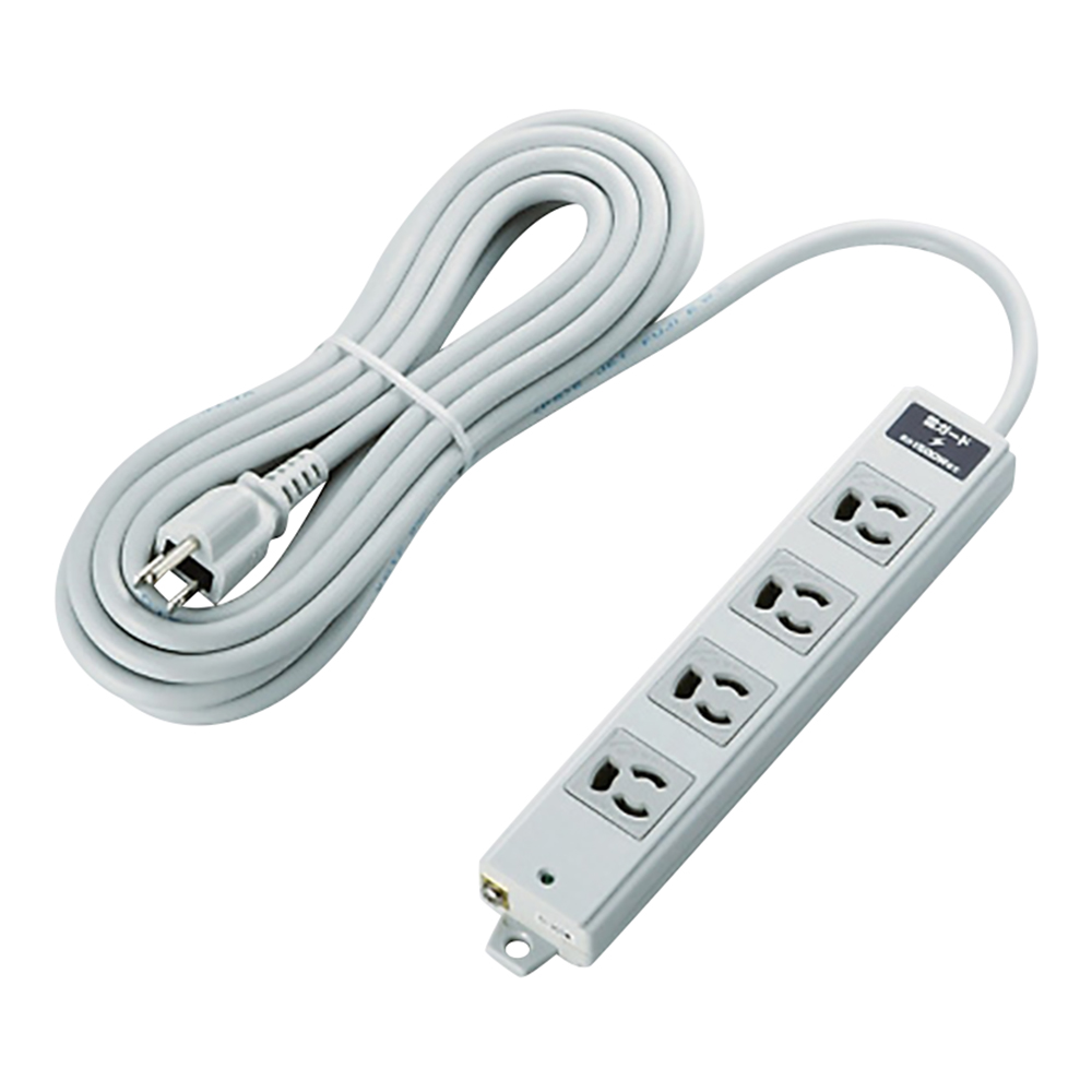 二重構造OAタップ 雷サージ 4口 5m T-WRMK3450LG/RS