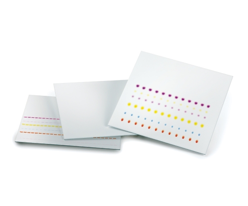 未修飾TLCプレート（蛍光指示薬F254） 100×200 アルミ 1箱（25枚入） 1.05570.0001