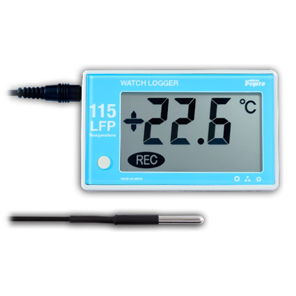 フリーザー用データロガー 本体・温度センサー外付型 KT-115LFP