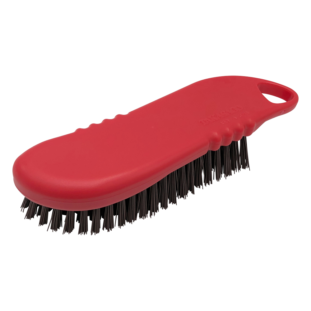 ハンド磁性ブラシ HPMシリーズ 50×190×30mm レッド L57042