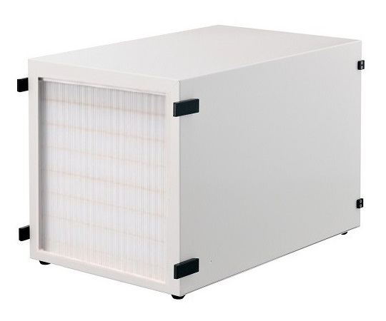 Ｌ型排気ファンオプション（活性炭・除塵フィルターユニット） HEPAフィルターユニット