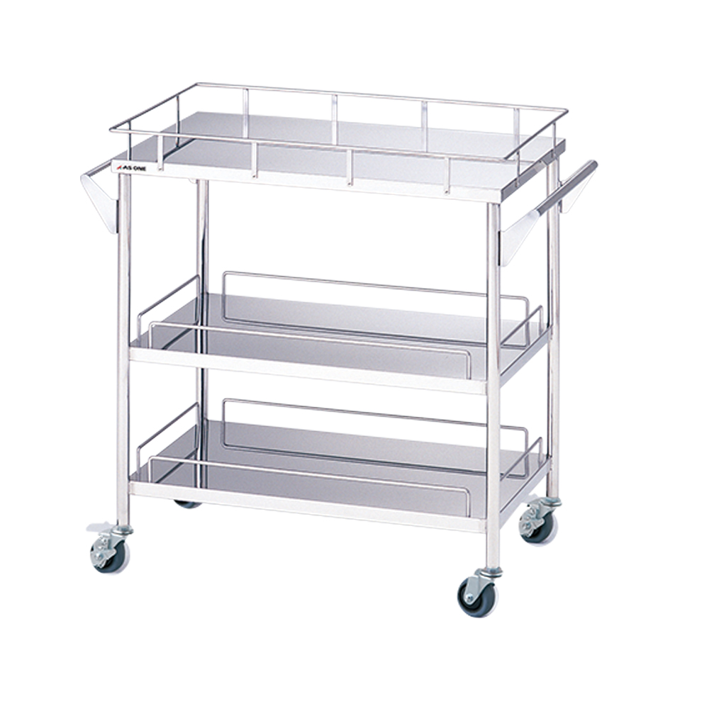 ステンレスグリーンカート SW-3S（静音タイプ） 3段 870×450×835mm