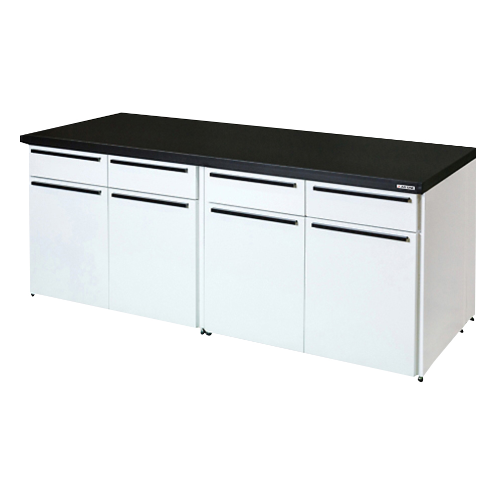 サイド実験台 スチ-ルユニット・フラット型 1800×750×800 SSGA-1800