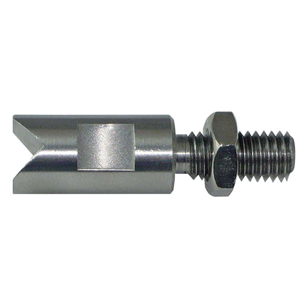 卓上型引張圧縮試験機（フォーステスター）用V溝圧子 JM-X003-500N