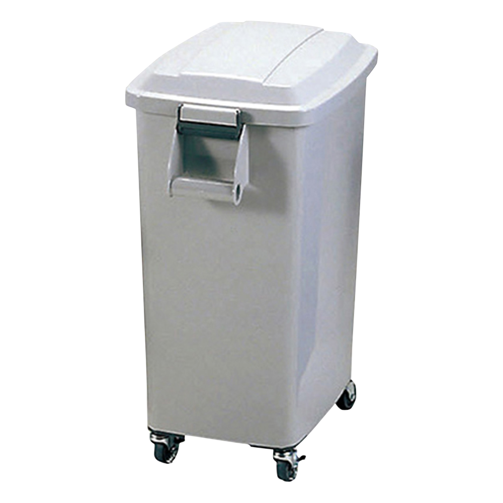 カラーペール（キャスター付き） 45L グレー CK-45