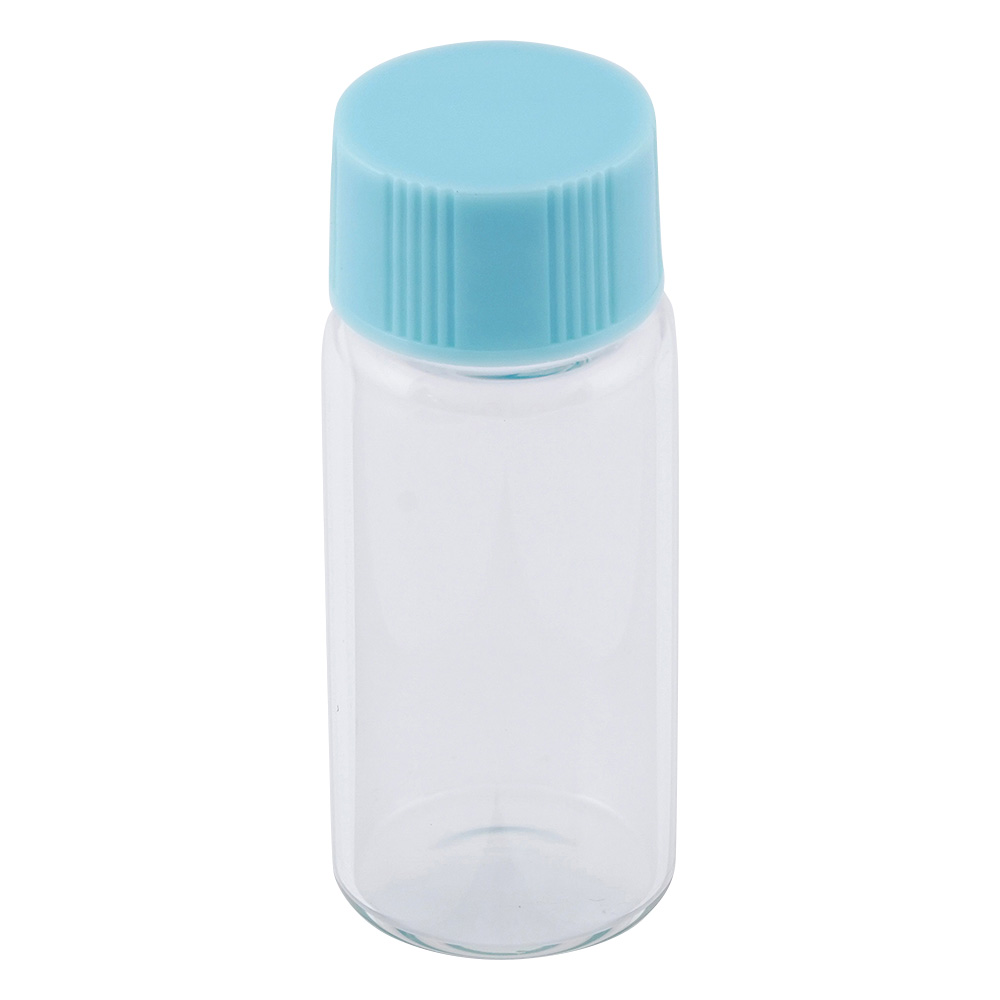 CCスクリュー管 透明 ブルーキャップ 10mL 1箱（100本入） No.3L