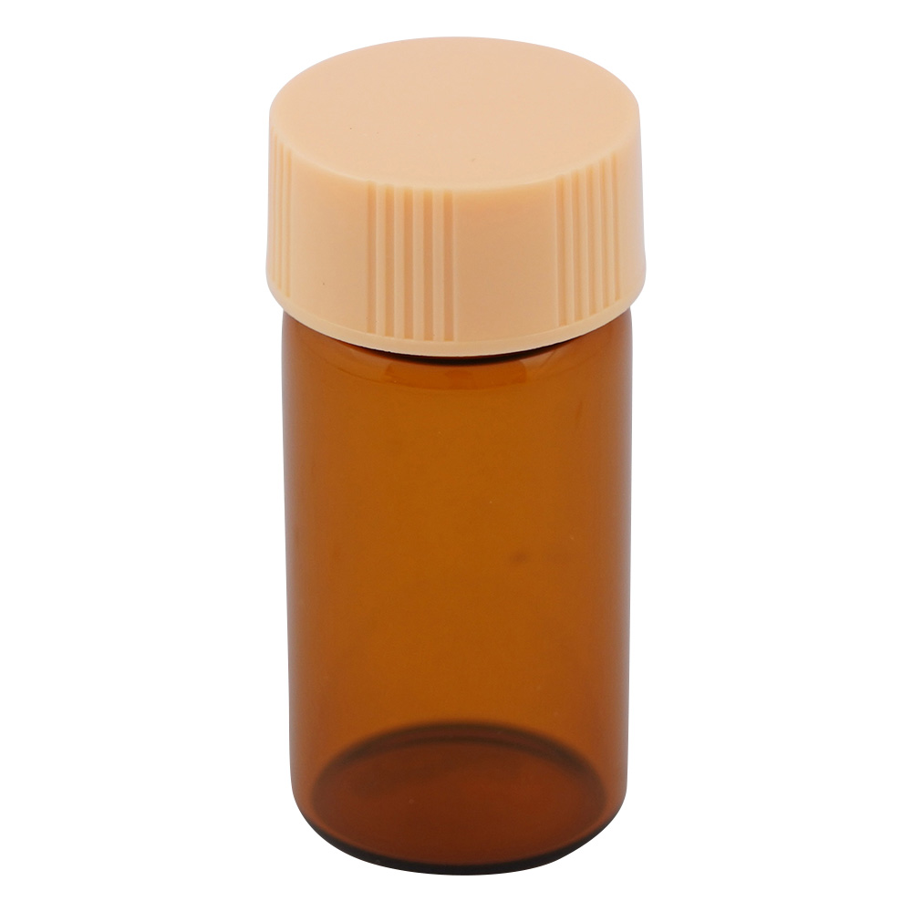 CCスクリュー管 褐色 オレンジキャップ 13.5mL 1箱（50本入） No.4