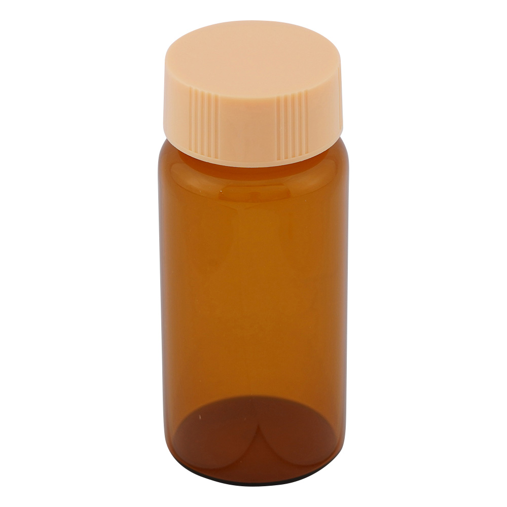 CCスクリュー管 褐色 オレンジキャップ 50mL 1箱（50本入） No.7