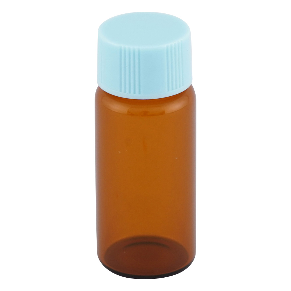CCスクリュー管 褐色 ブルーキャップ 10mL 1箱（100本入） No.3L
