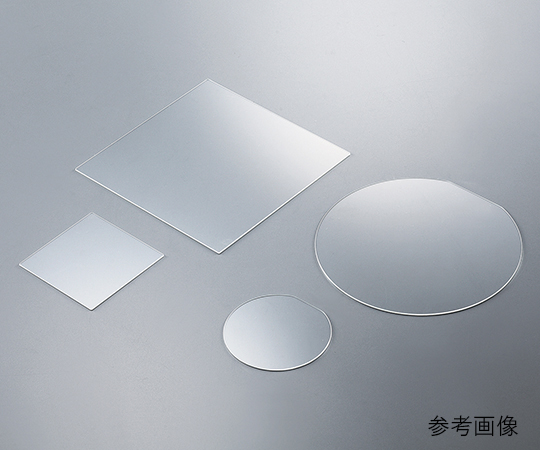 ダミーガラス基板（無アルカリガラス）12インチ丸型 Vノッチ付き 10枚入