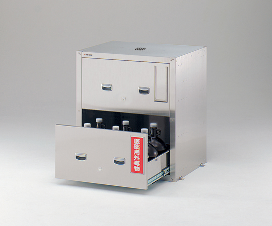セフティキャビネット ガロン瓶用 スタンダード GU-5E1N