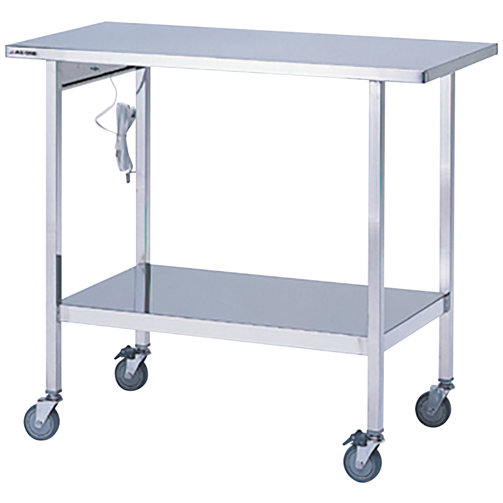 ステンレスベンチ S型 900×450×800mm