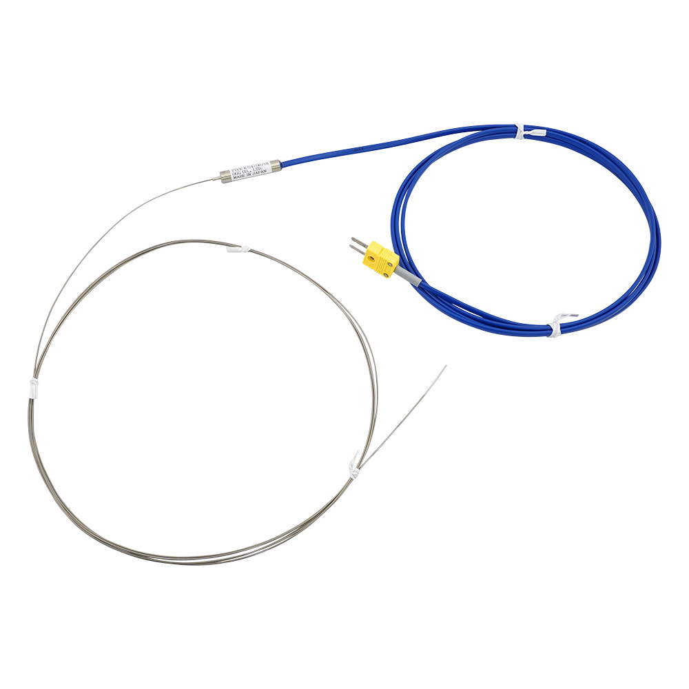 Kシース熱電対（SUS316ロングシースタイプ）650℃ φ1.0×3000mm K-316-1.0-3000