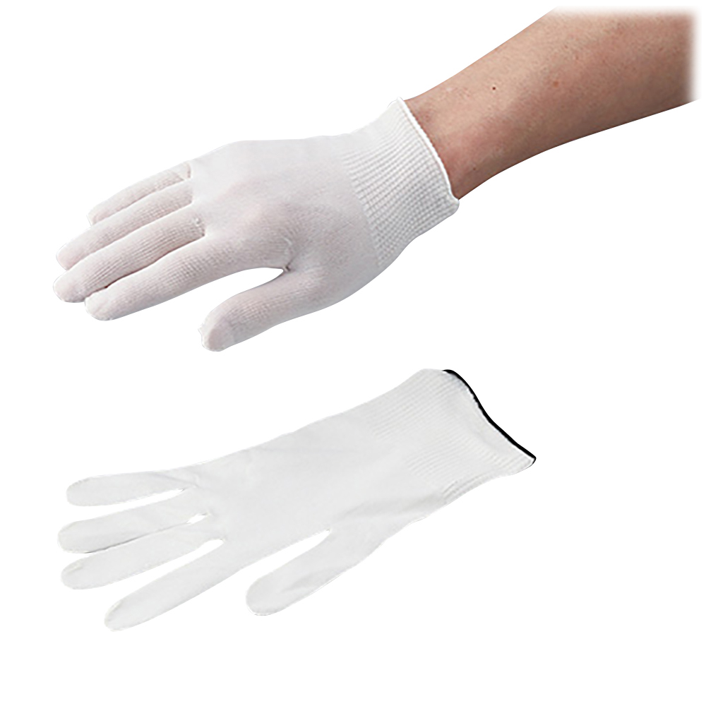 クリーンルーム用インナー手袋 クリーンパック M ショート 10双入 MX385-CP