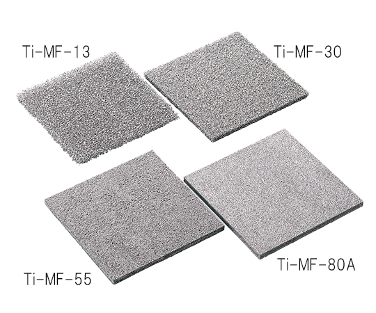 金属多孔質体 （チタン） 100×100mm 厚さ10mm 気孔径1.02mm Ti-MF-13-□100-10