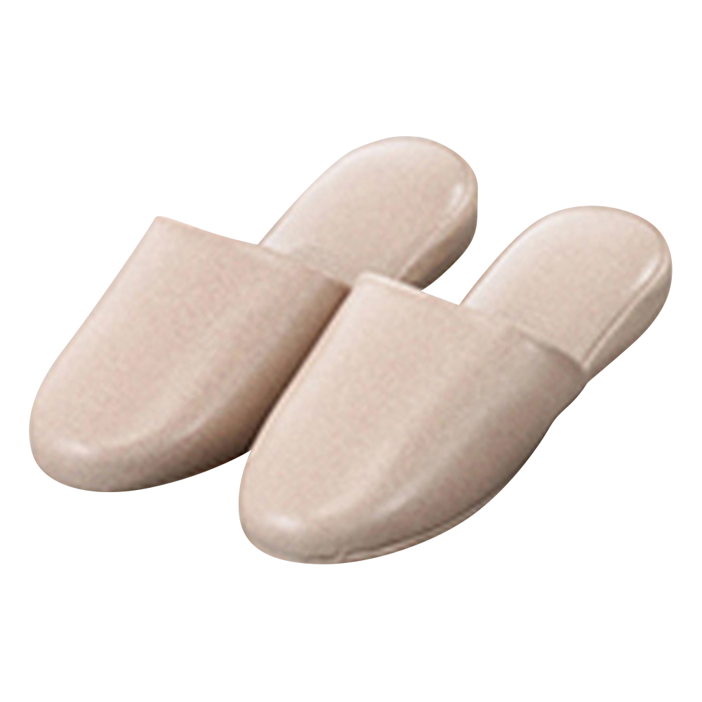 抗菌ビニールスリッパ ベージュ 348551