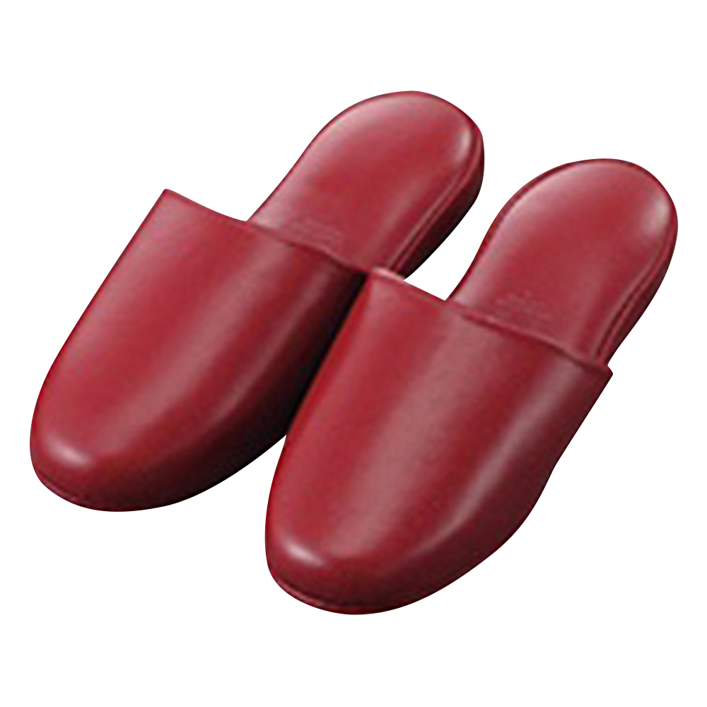 抗菌ビニールスリッパ レッド 348550