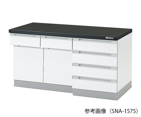 サイド実験台 （木製タイプ） 1500×750×800 mm SNA-1575