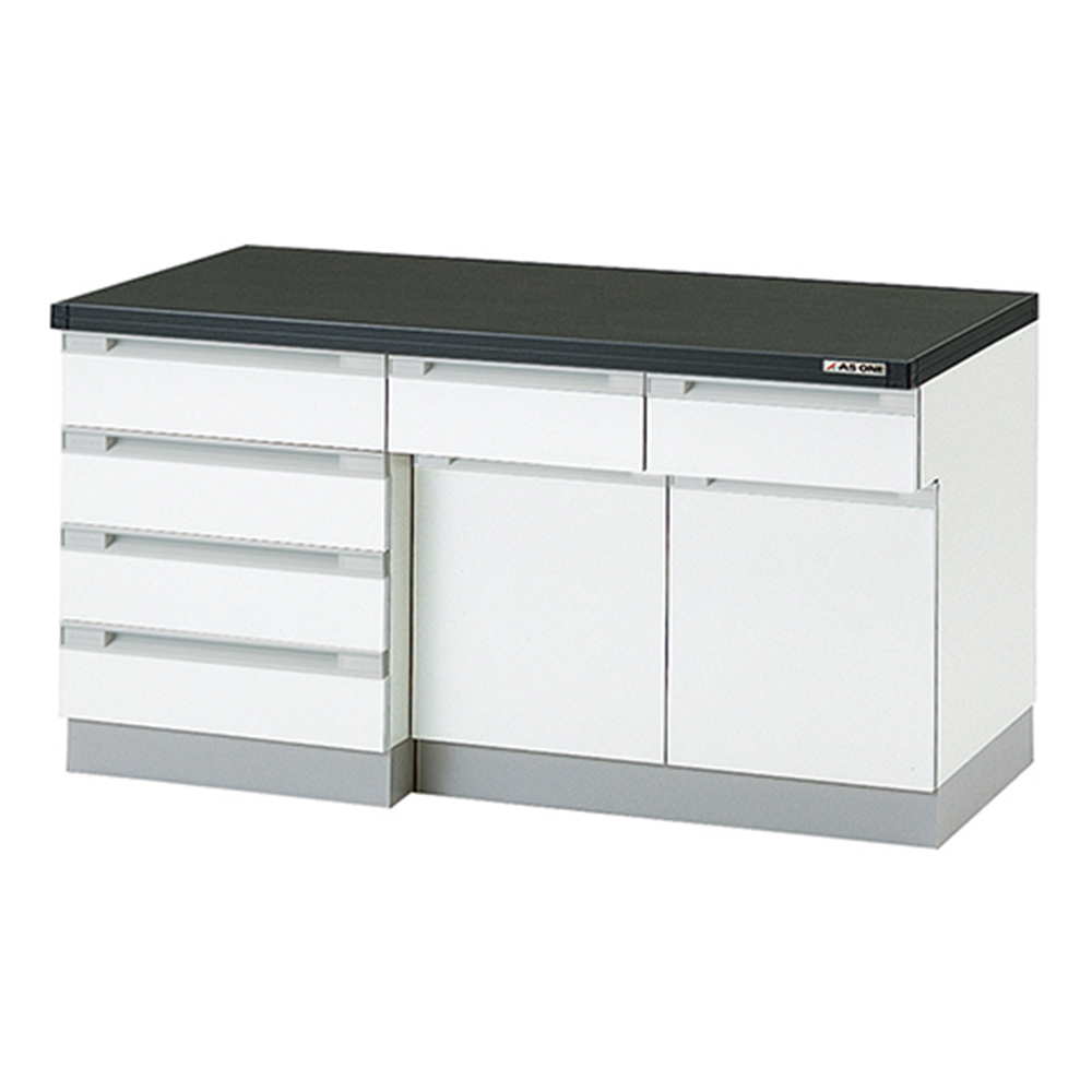 サイド実験台 （木製タイプ） 1500×750×800 mm SLA-1575