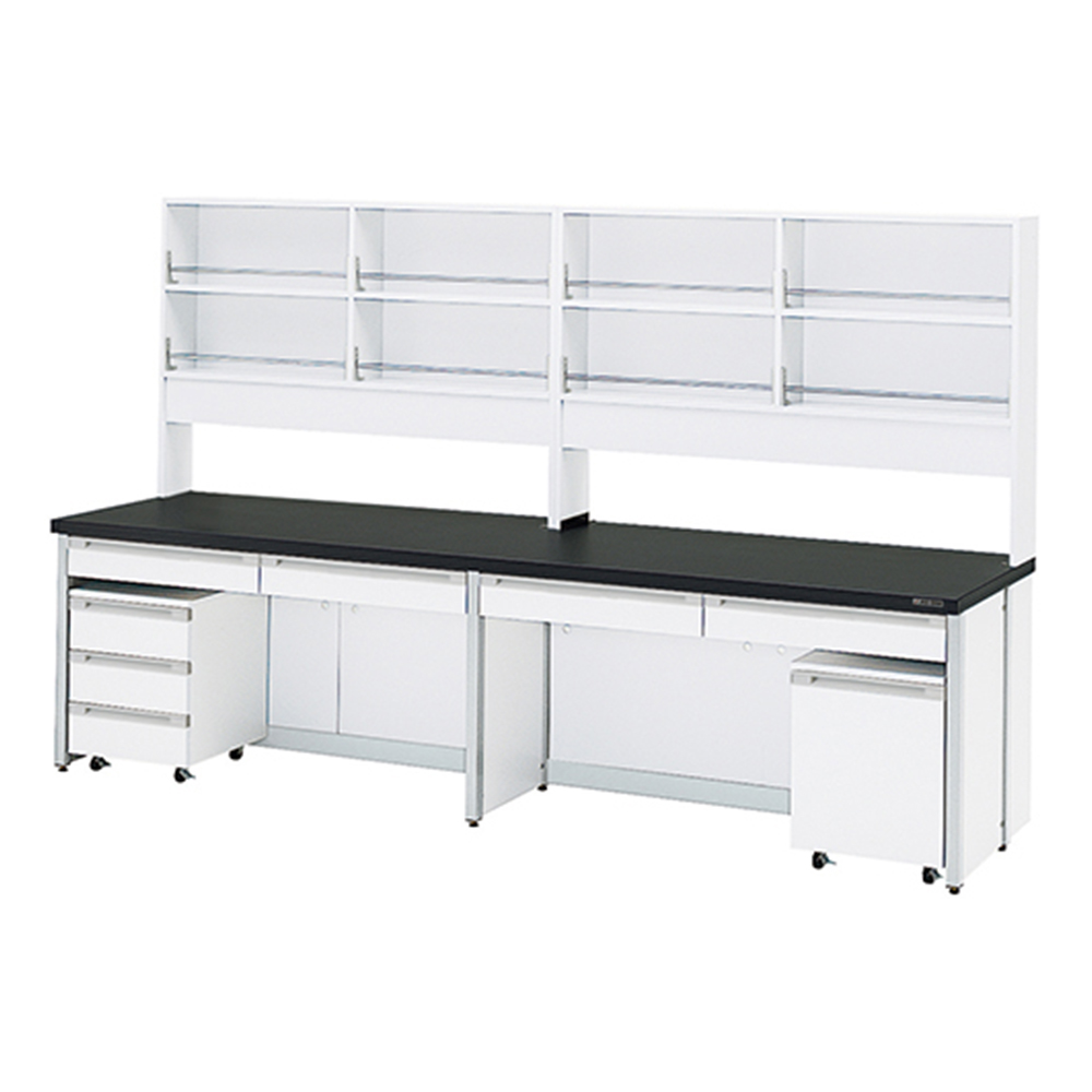 サイド実験台 （フレームタイプ） 3000×750×800/1800 mm HTK-3075