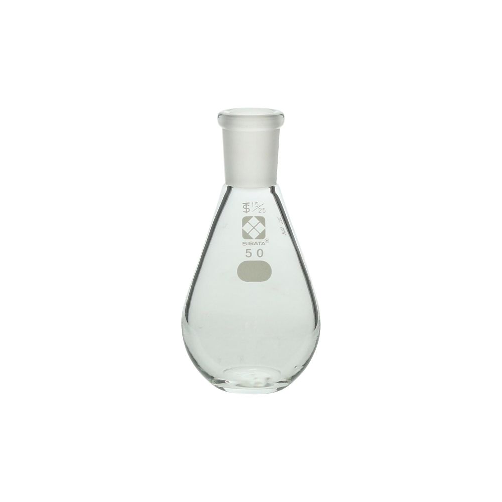 共通平底なす形フラスコ 15/25 50mL