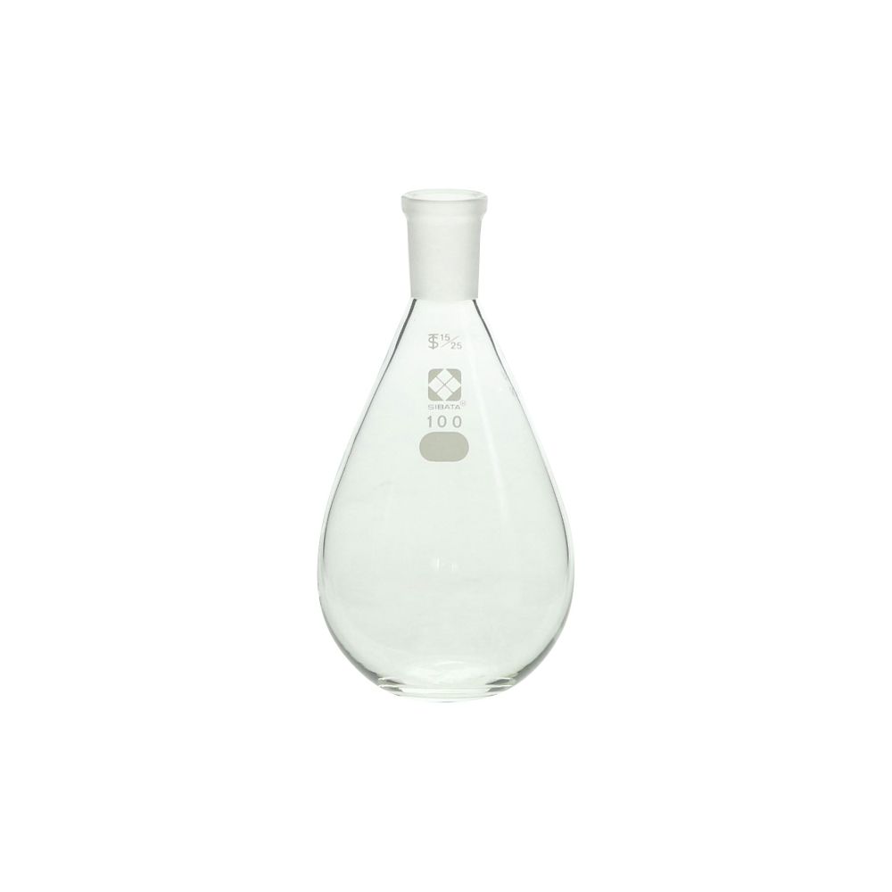 共通平底なす形フラスコ 15/25 100mL