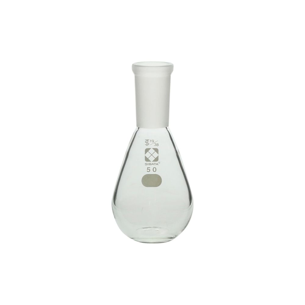 共通平底なす形フラスコ 19/38 50mL