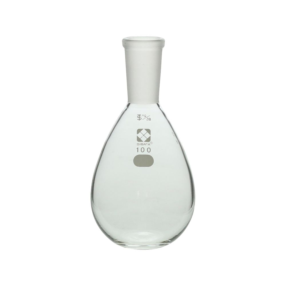 共通平底なす形フラスコ 19/38 100mL
