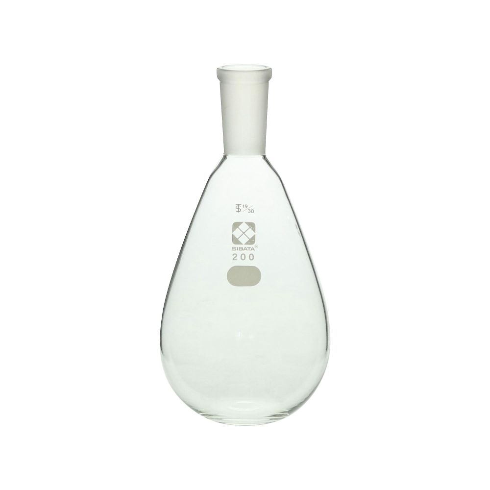 共通平底なす形フラスコ 19/38 200mL