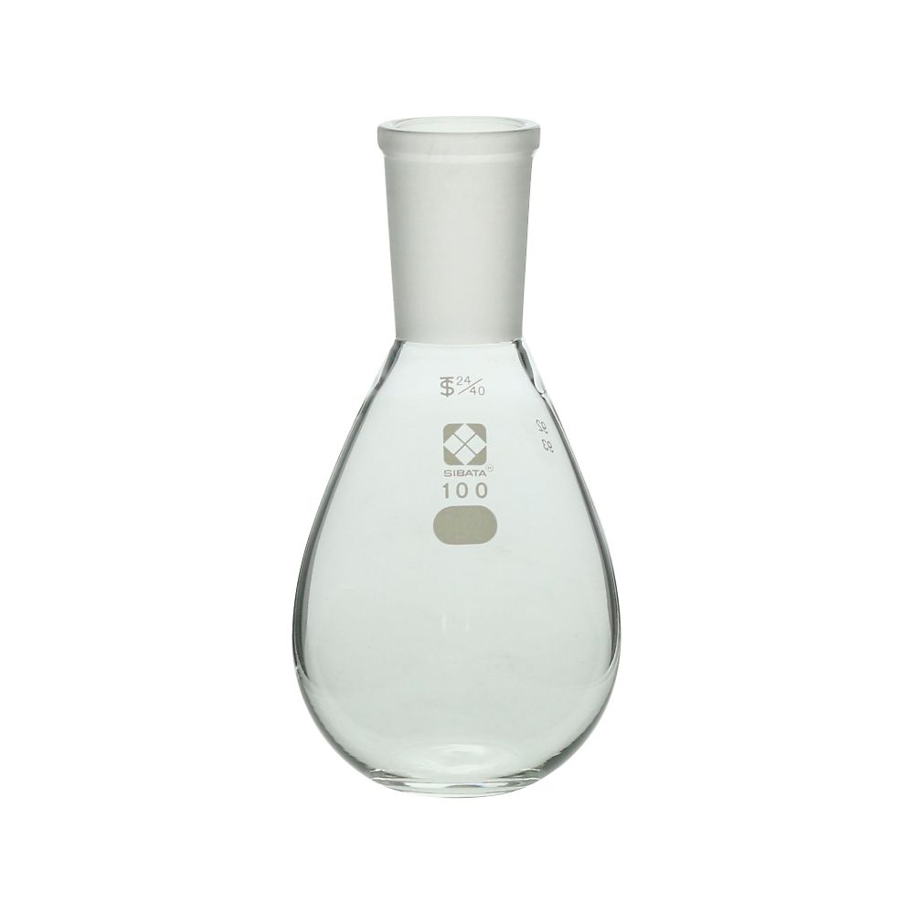 共通平底なす形フラスコ 24/40 100mL