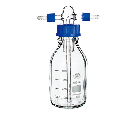 ねじ口ガス洗浄瓶 2451