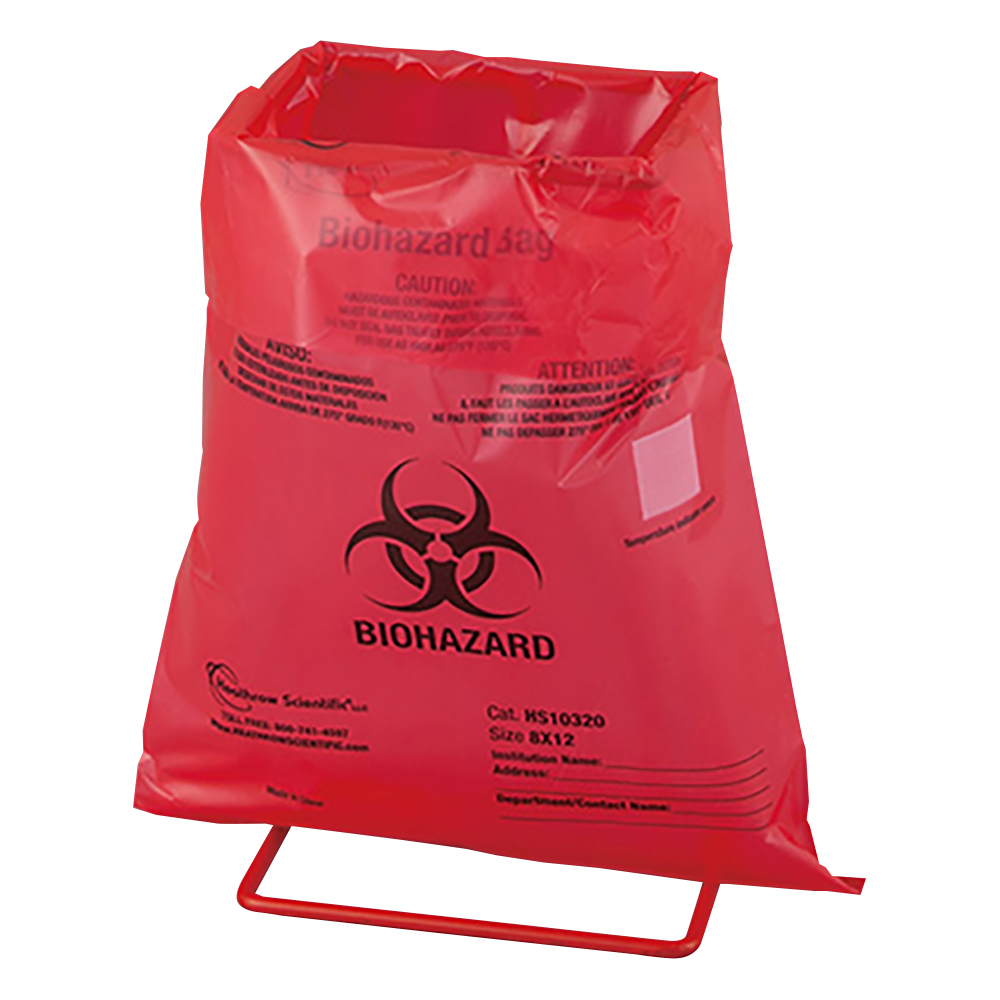 バイオハザードディスポバッグ 2L 203×305mm 500枚入 HS10320