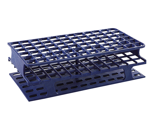 一体成型試験管立て（72穴）青 13φmm HS27511B