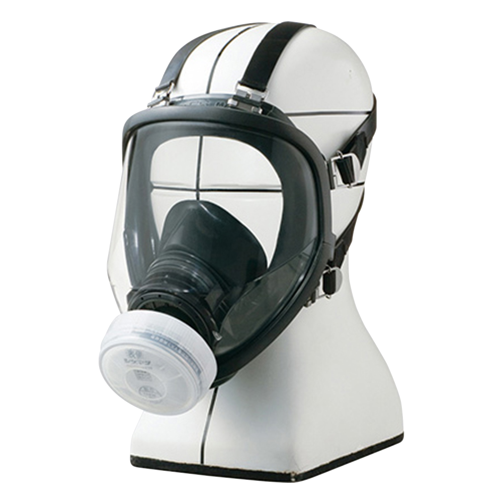 直結式小型防毒マスク　全面形　 GM166(M)