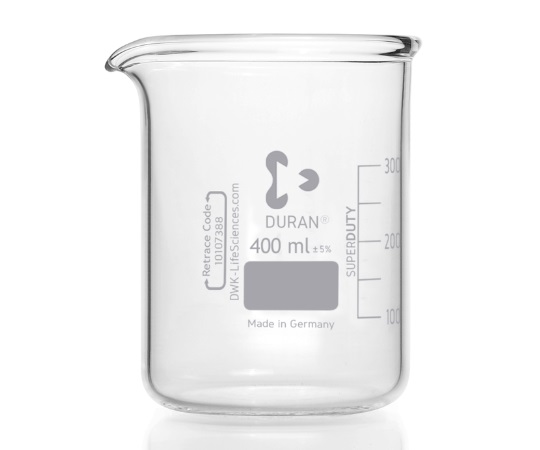 極厚ビーカー 400mL 211074104